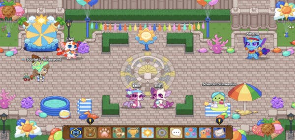 In-game image of Summerfest