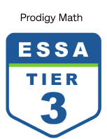 ESSA Tier 3 award for Prodigy Math.